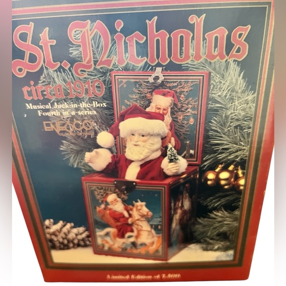 St. Nicholas c1910 Musical Jack-in-the-Box - Picture 8 of 12
